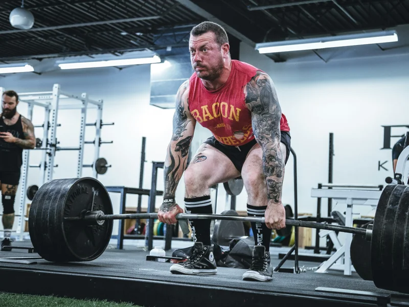 Grupo de atletas de El Mero en sesión de Hyrox